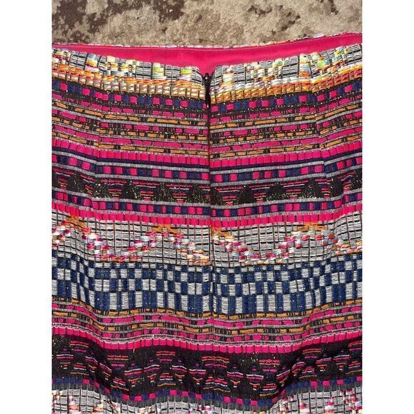 Trina Turk striped multicolored pencil skirt size 0 - Picture 6 of 11